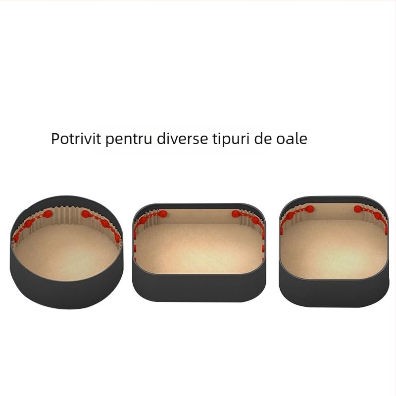 Clema magnetică universală din silicon pentru hârtie de acoperire a fritezei cu aer, rezistentă la temperaturi înalte, silicon alimentar