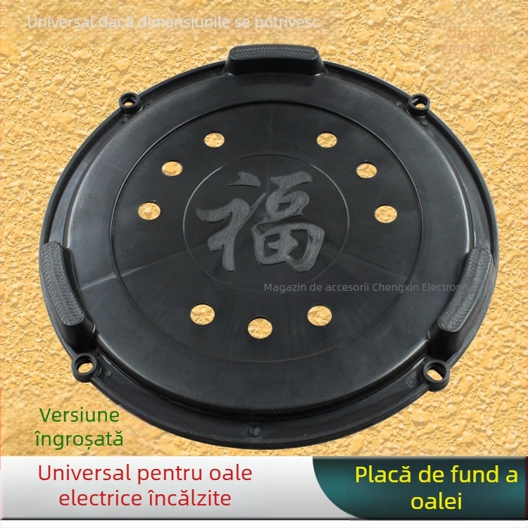 Placă de bază multifuncțională pentru oală electrică și bază wok – din plastic, accesorii