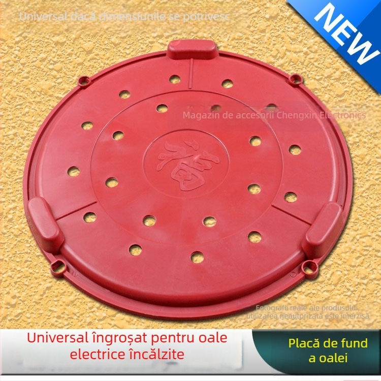 Placă de bază multifuncțională pentru oală electrică și bază wok – din plastic, accesorii