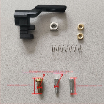 Set de mânere din oțel inoxidabil pentru oala cu presiune, 24–26 cm (sus și jos)