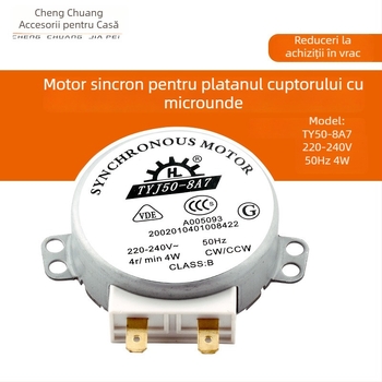 TYJ50-8A7 Motor sincron pentru platoul de rotație al cuptorului cu microunde – piesă de înlocuire