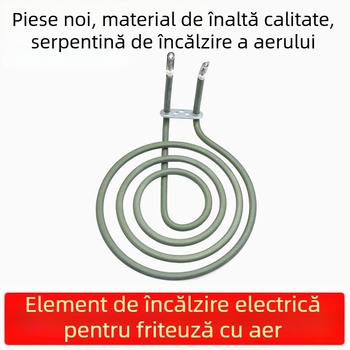 Tubă de încălzire electrică pentru friteuză cu aer – element de încălzire cu patru bobine, accesoriu