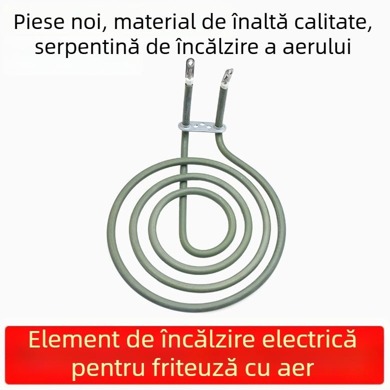 Tubă de încălzire electrică pentru friteuză cu aer – element de încălzire cu patru bobine, accesoriu