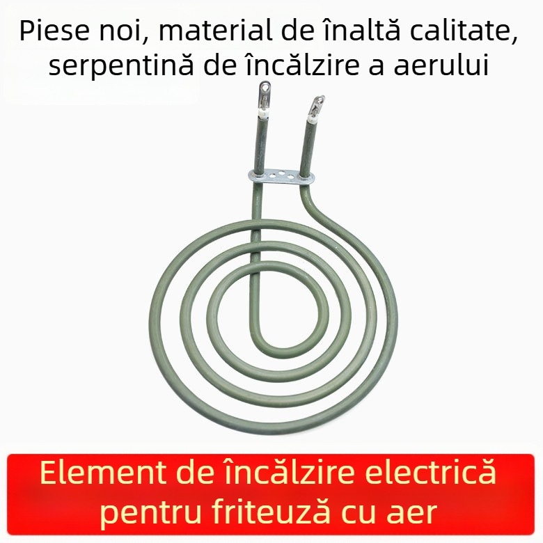 Tubă de încălzire electrică pentru friteuză cu aer – element de încălzire cu patru bobine, accesoriu
