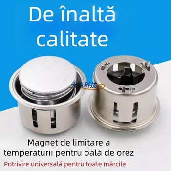 Termostat din oțel magnetic pentru gătitor de orez, limitator universal de temperatură, accesoriu rotund