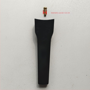 Mâner inferior din aliaj de aluminiu pentru oală sub presiune, cu o singură gaură