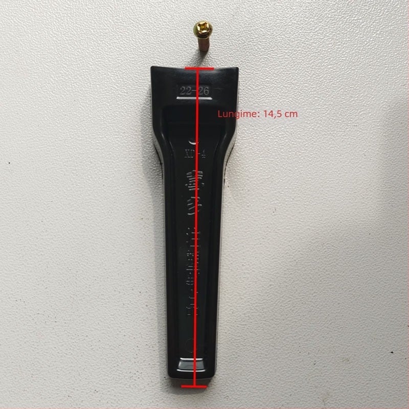 Mâner inferior din aliaj de aluminiu pentru oală sub presiune, cu o singură gaură