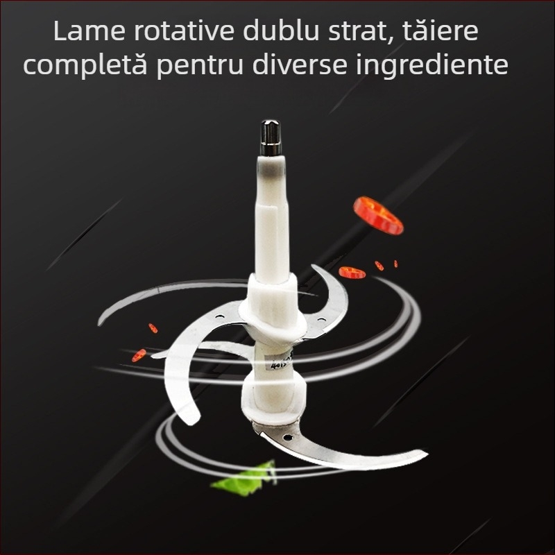 Set de lame pentru mașina de tocat, accesorii universale, suport pentru cuțit și cap de tăiere pentru capacitatea de 3L, utilizare electrică pentru uz casnic