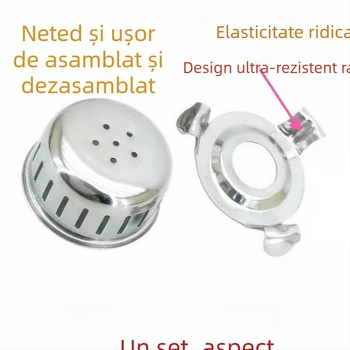 Accesorii universale pentru oală electrică sub presiune: capac anti-blocare cu suport cu trei gheare și ventilul de aer al capacului interior