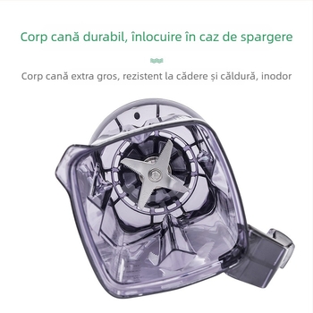 Set universal de accesorii pentru blender de 2,5 L: cană, recipient și ansamblu de cuțite pentru prepararea laptelui de soia