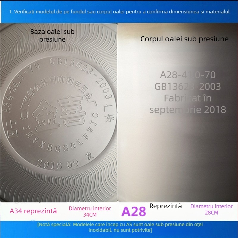 Jinxi inel de etanșare din silicon pentru oală sub presiune – garnitură din aliaj de aluminiu și oțel inoxidabil, accesorii bucătărie