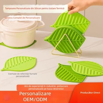 Suporturi din silicon pentru izolare termică, personalizate, pentru uz casnic