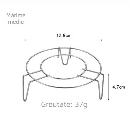 Raft de aburi din oțel inoxidabil, cu picioare îngroșate, izolat, cu separare a apei, multifuncțional pentru restaurante și uz casnic