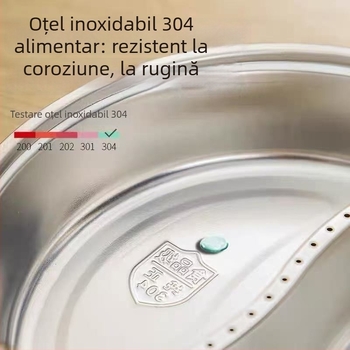 Tavă și grilă de aburi din oțel inoxidabil 304 pentru vase sub presiune