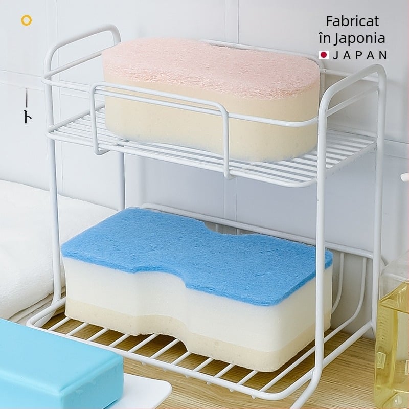 SEIWA-PRO Set burete de baie cu exfoliere, bumbac de baie, cârpa de baie pentru copii și minge de baie