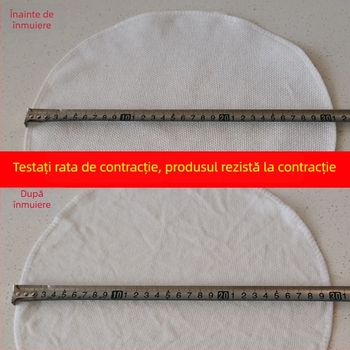 Set de 3 bucăți de pânză din bumbac, circulare, pentru abur, antiaderent, groase, pentru aburirea chiflelor și mantoului