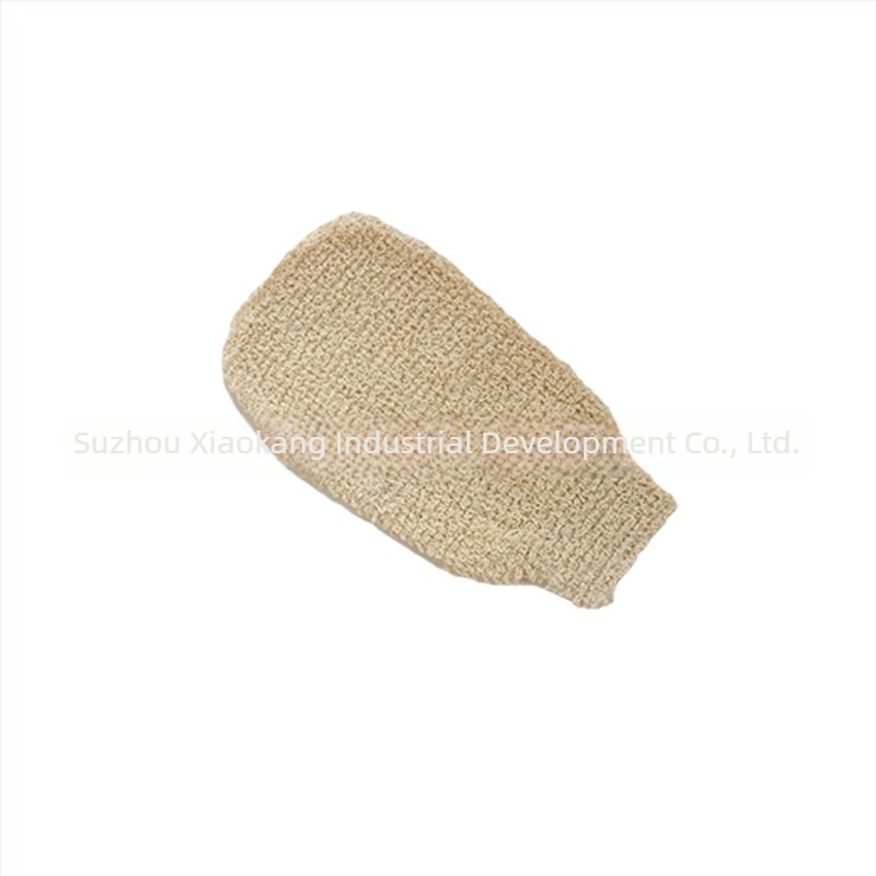 Mănușă de baie exfoliantă din bumbac și sisal pentru curățare profundă