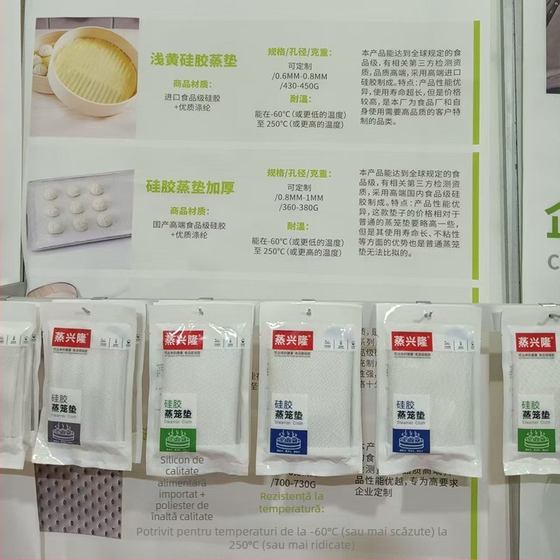 Pad de silicon alimentar pentru abur, pentru chifle și pâine aburită