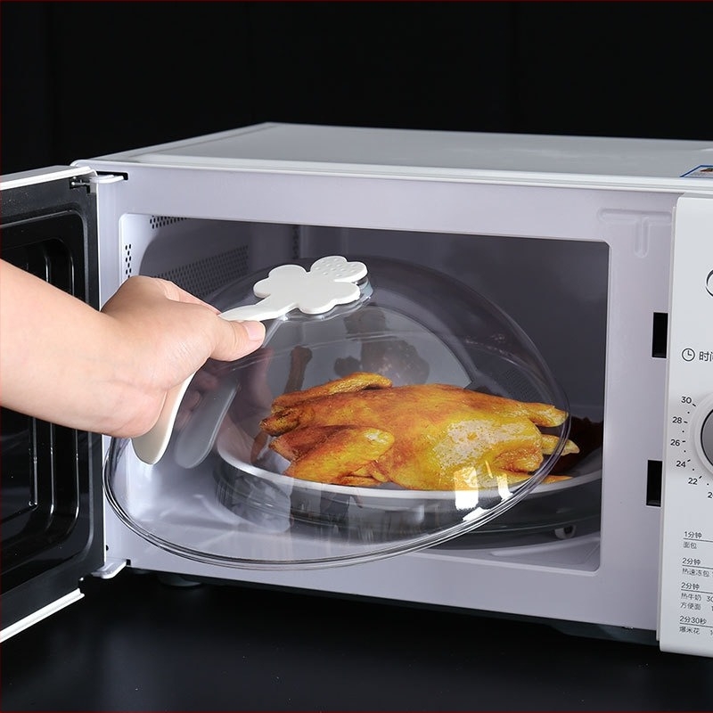 Capac de încălzire pentru microunde – anti-strop, rezistent la temperaturi înalte, capac din plastic pentru alimente calde și recipiente cu orez