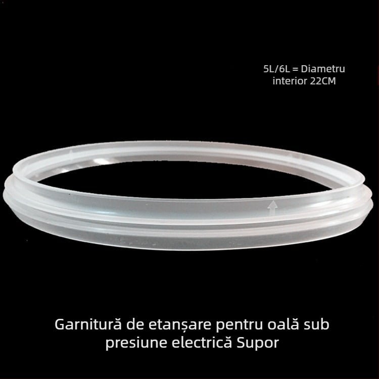 Inel de etanșare din silicon nou pentru oală electrică sub presiune Supor, 5L
