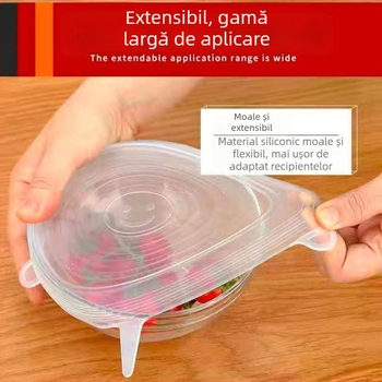 Capac circular etanș pentru boluri emailate din ceramică – capac universal pentru depozitare alimentară