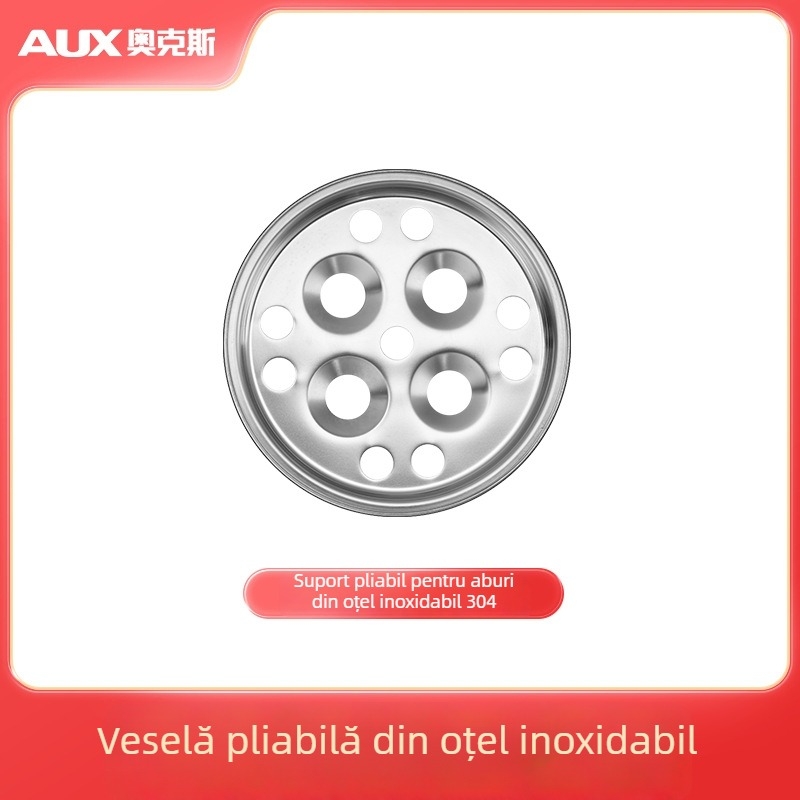 Ceainic pliabil cu placă de abur și set de veselă
