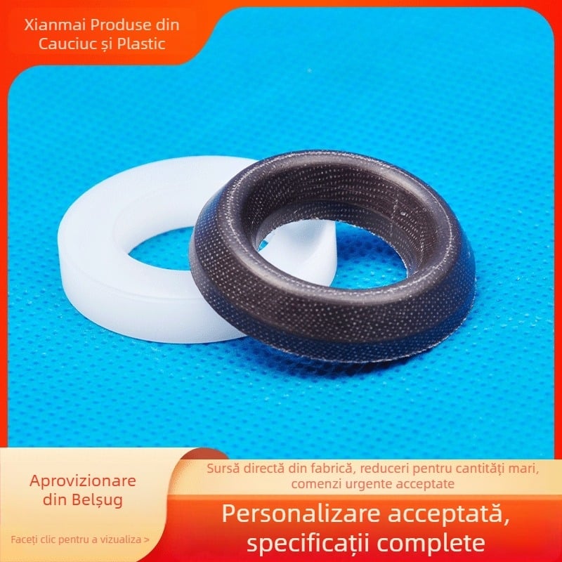 Etanșare din fluororubber cu țesătură, inel de etanșare în formă de V, 40×55×17 mm