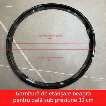 Oală sub presiune mică, multifuncțională pentru uz casnic, cu vas din piatră Maifan și accesorii, garnitură pentru mâner și ventil plutitor