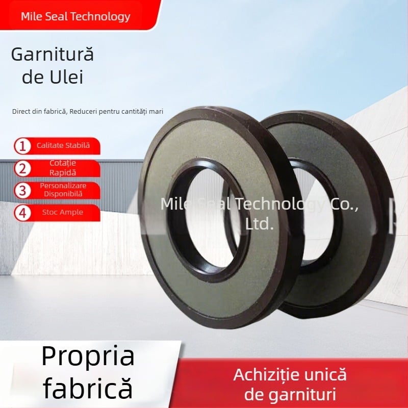 Inel de etanșare cu schelet din fluor-elastomer și NBR, pentru sigilarea găurilor