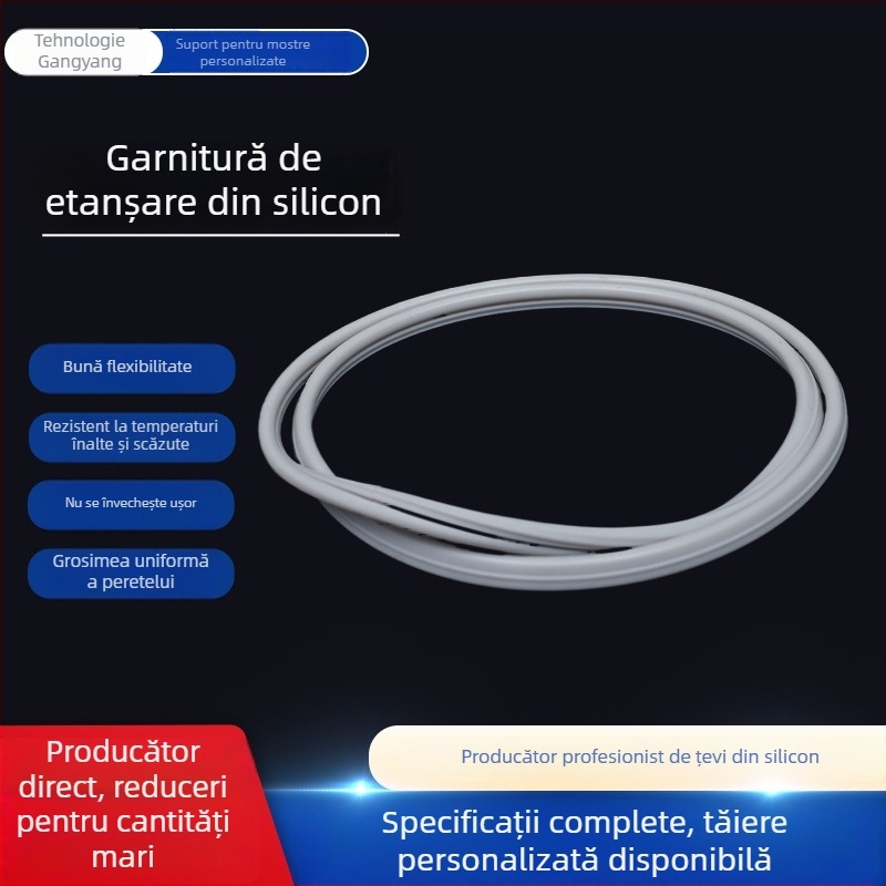 Inel de etanșare din silicon, extrudat, de înaltă calitate alimentară, universal pentru oale sub presiune și gătitoare de orez