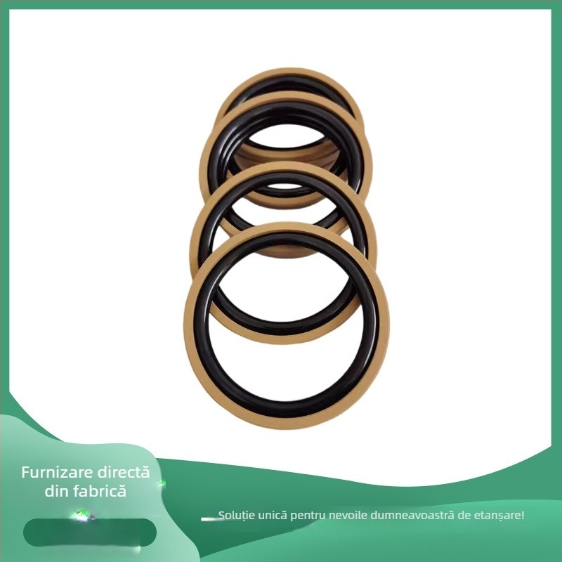 Etanșări PTFE pentru cilindri hidraulici cu piston, presiune înaltă, rezistente la uzură, anti-alunecare, cu mișcare reciprocă, cu posibilitatea de prelucrare personalizată