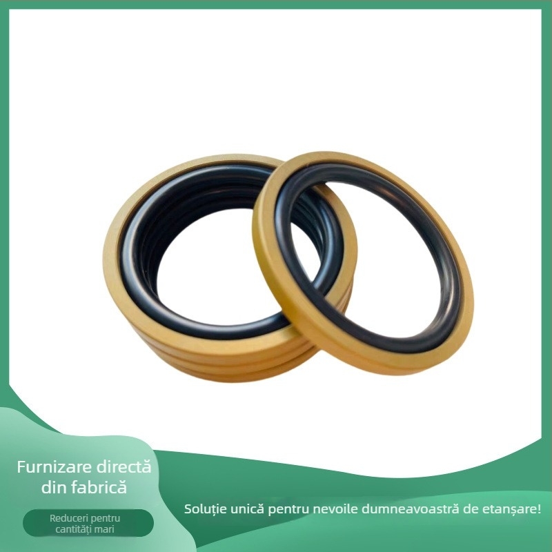 Etanșări PTFE pentru cilindri hidraulici cu piston, presiune înaltă, rezistente la uzură, anti-alunecare, cu mișcare reciprocă, cu posibilitatea de prelucrare personalizată