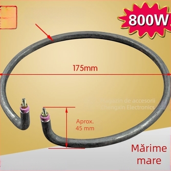 Set tuburi de încălzire pentru oală electrică, placă de încălzire cu folie groasă de aluminiu