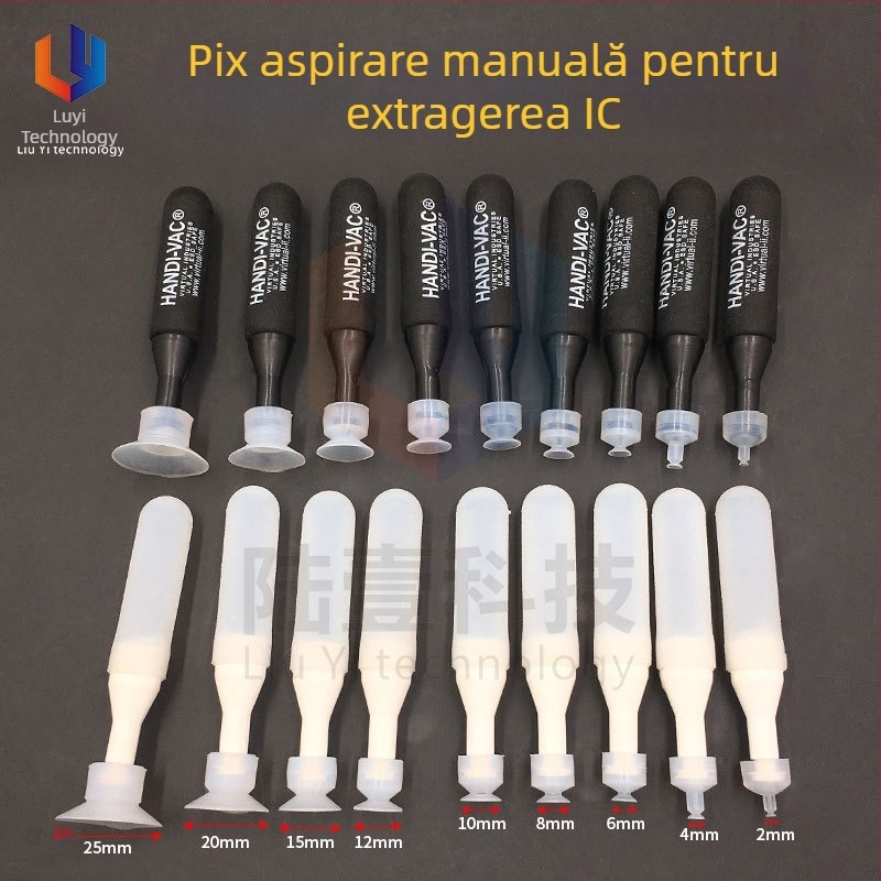 Pensă de aspirație prin vid pentru componente IC și lentile optice