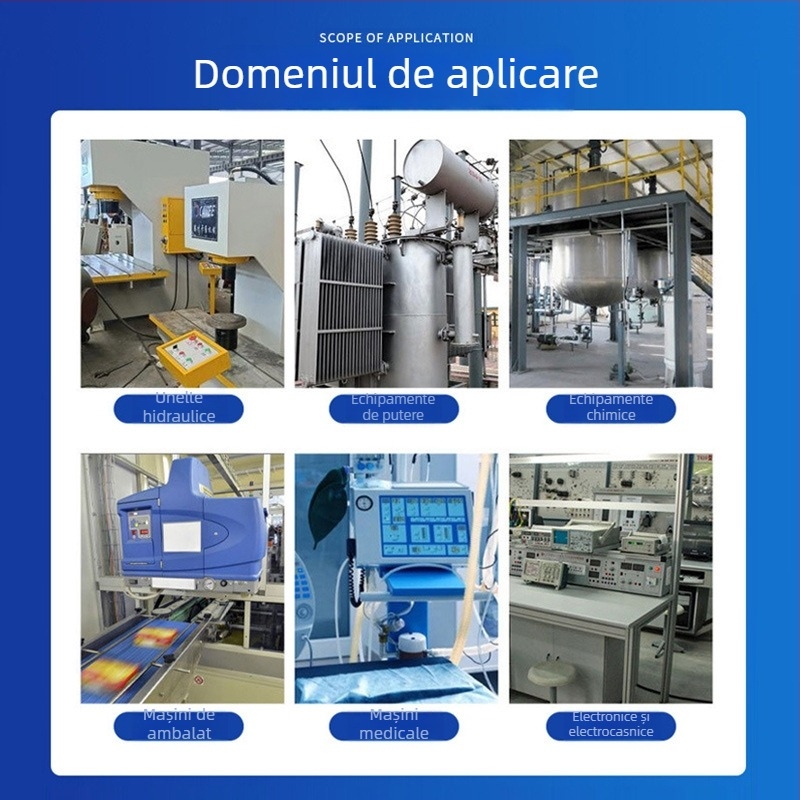 Etanșare de ulei cu carcasă exterioară din tablă de fier și cadru schelet, rezistentă la uzură, la presiune înaltă, protecție împotriva prafului