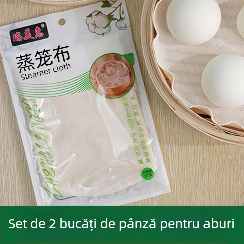 Pânză pentru aburi - 2 buc., din bumbac, pentru uz casnic, fără lipire