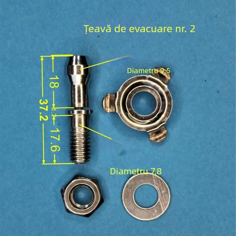 Accesorii universale pentru oală electrică sub presiune – piese, tub de evacuare, capac din oțel inox, tijă de evacuare