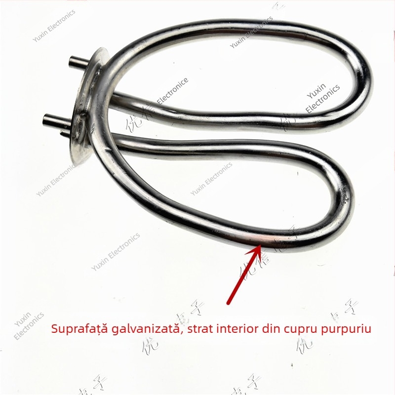 Tub de încălzire pentru fierbător electric, protecție împotriva uscării, 1500W, cupru pur, accesorii bucătărie — Zhiyin pot