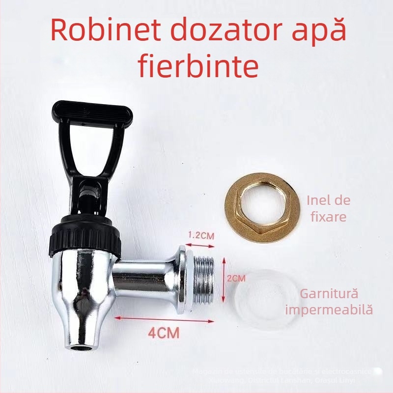 Robinet izolat rezistent la temperaturi înalte pentru găleata de ceai cu lapte și cafea, din oțel inoxidabil
