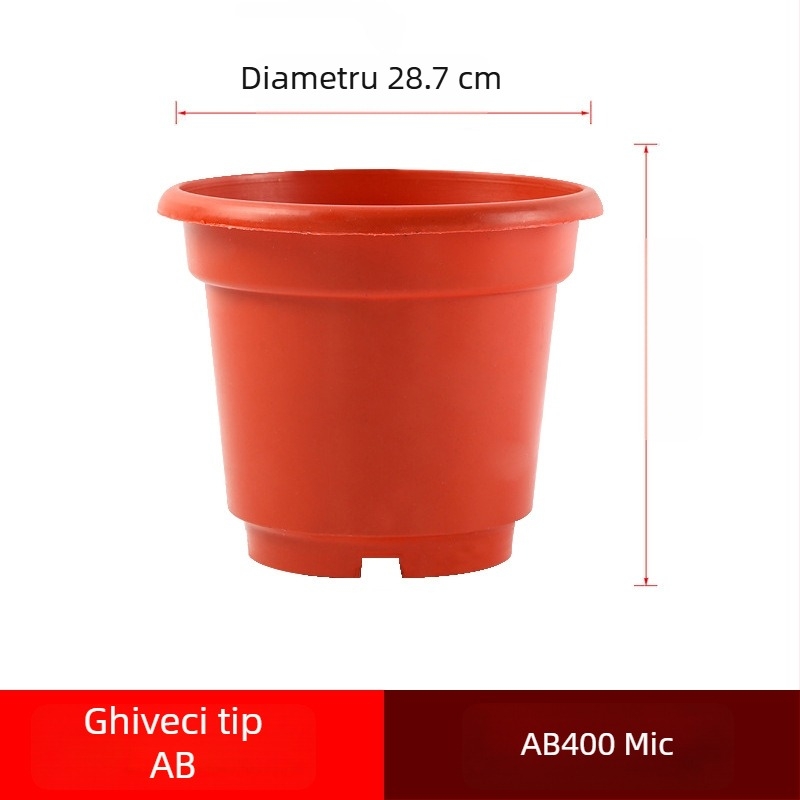 AB seria ghivece din plastic, cu margini ridicate și fund cu plasă de 1 galon, potrivite pentru plante verzi și suculente
