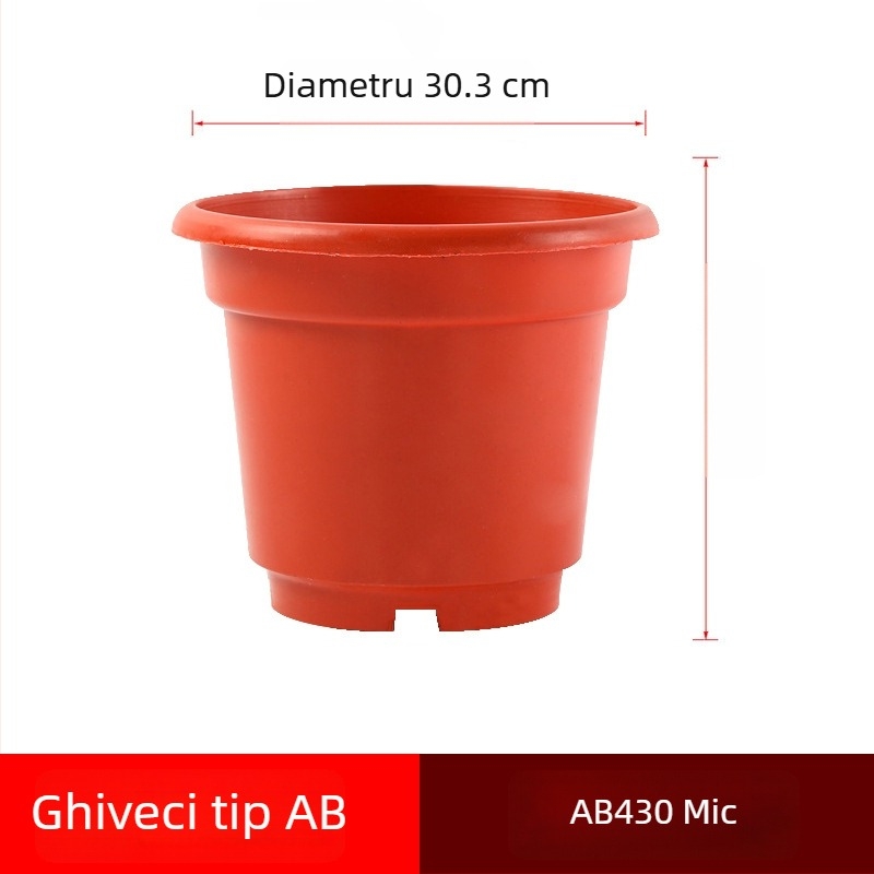 AB seria ghivece din plastic, cu margini ridicate și fund cu plasă de 1 galon, potrivite pentru plante verzi și suculente