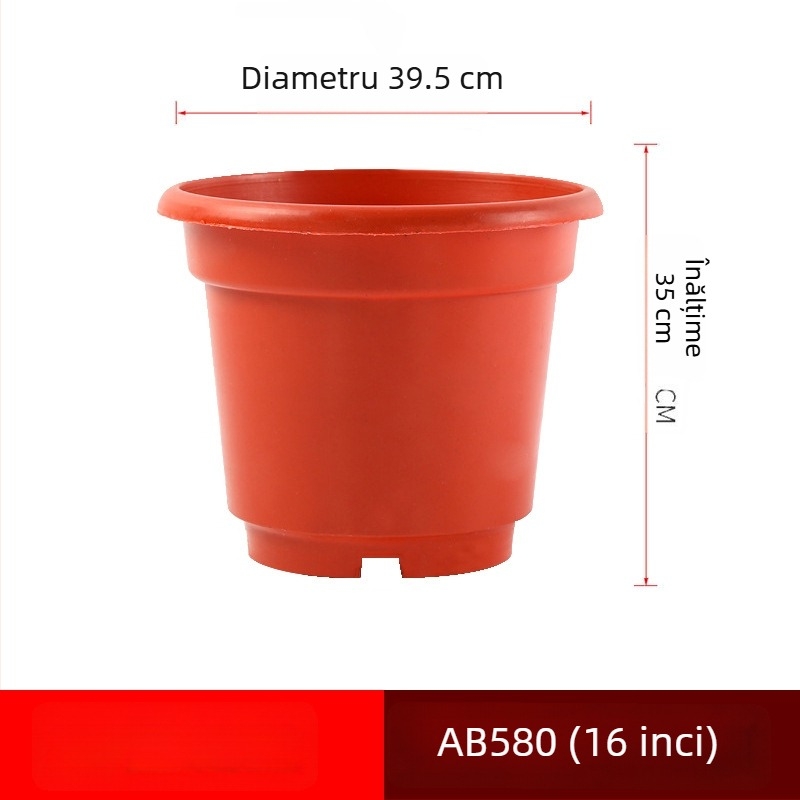 AB seria ghivece din plastic, cu margini ridicate și fund cu plasă de 1 galon, potrivite pentru plante verzi și suculente