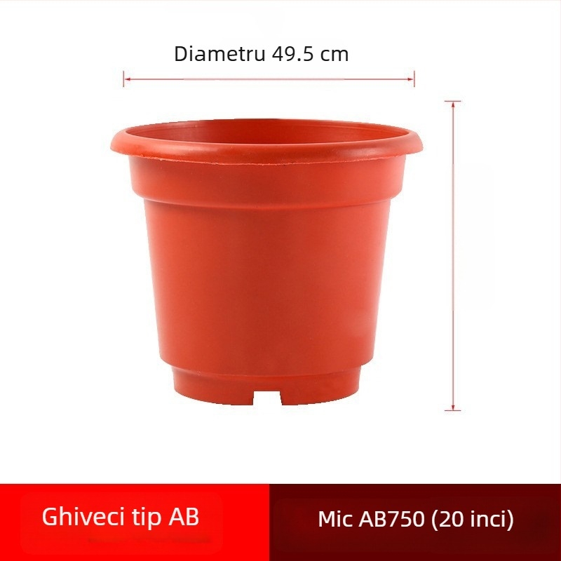 AB seria ghivece din plastic, cu margini ridicate și fund cu plasă de 1 galon, potrivite pentru plante verzi și suculente