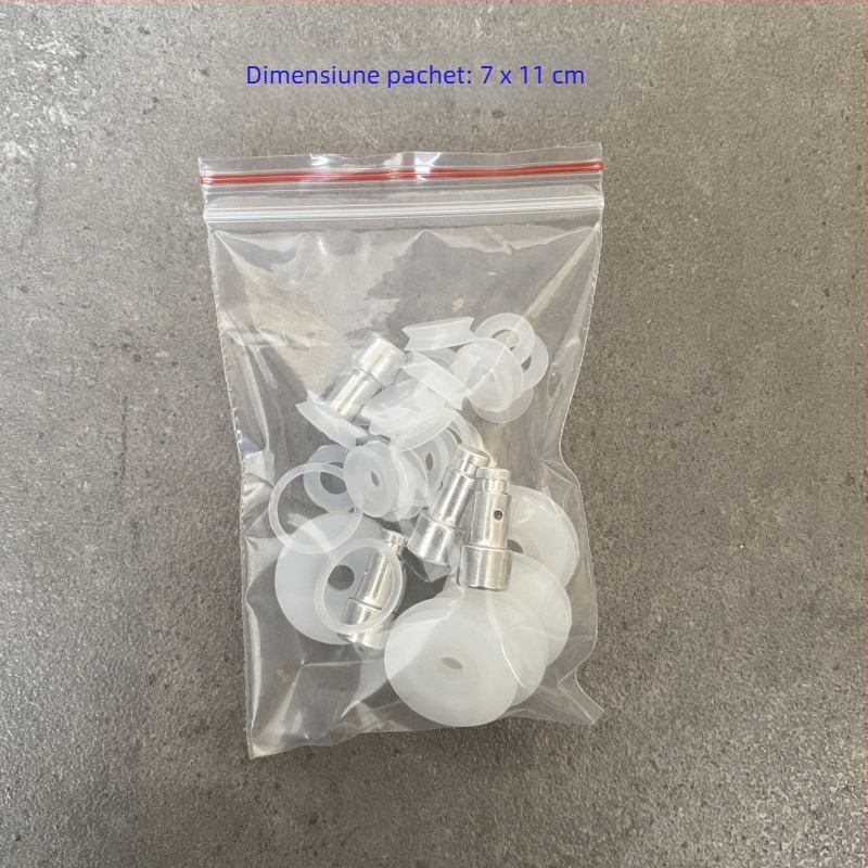 Garnitură de capac pentru oală electrică sub presiune cu ventil plutitor, ax de poziționare și inel din cauciuc pentru ventilul de aer