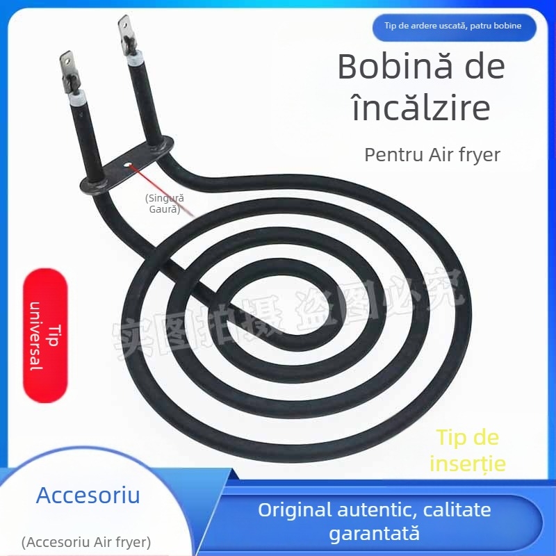 Tub de încălzire pentru friteuza cu aer, 220V, inel de încălzire circular