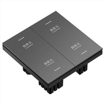 Panou de întrerupere inteligent 2.4G Bluetooth Mesh pentru hoteluri și pensiuni, control vocal
