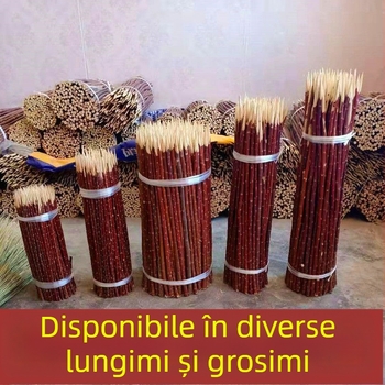 Frigărui de grătar din salcie roșie, forme neregulate, mari