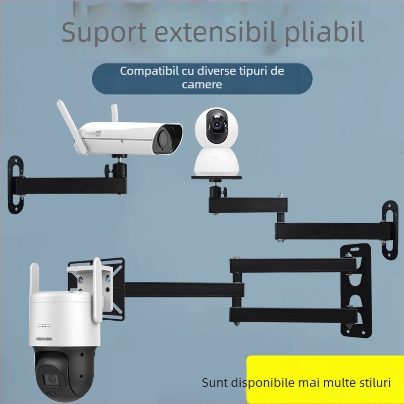 Suport telescopic universal pentru monitoare, proiectoare și camere