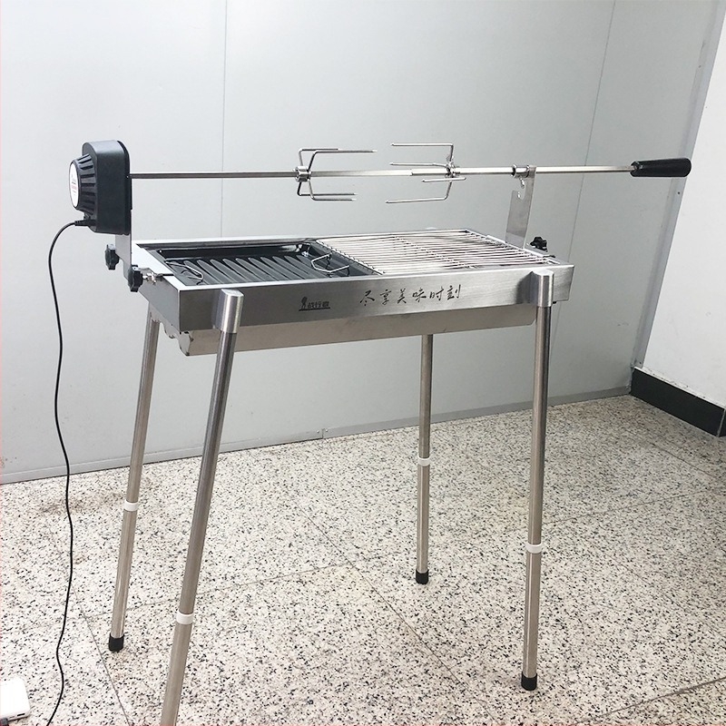 Suport fix din oțel inoxidabil pentru furculiță de grătar și grilă – accesoriu pentru grătar exterior