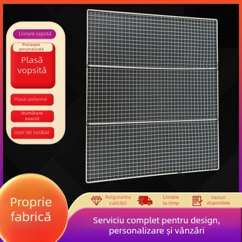 Tavă din plasă pentru uscare prin vopsire cu spray, piese metalice și din plastic